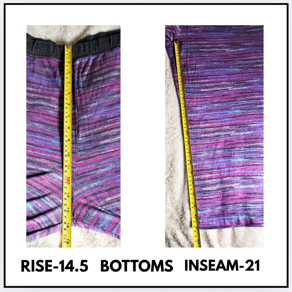 🔥 EUC / Cuddl Duds / CLIMATE RIGHT / Multicolor / Pajamas-TOP & BOTTOMS / 3X - Picture 7 of 14